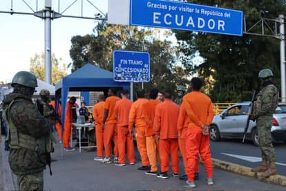Ecuador inicia deportación masiva de presos colombianos en medio de su crisis carcelaria: Colombia exige respeto a protocolos bilaterales