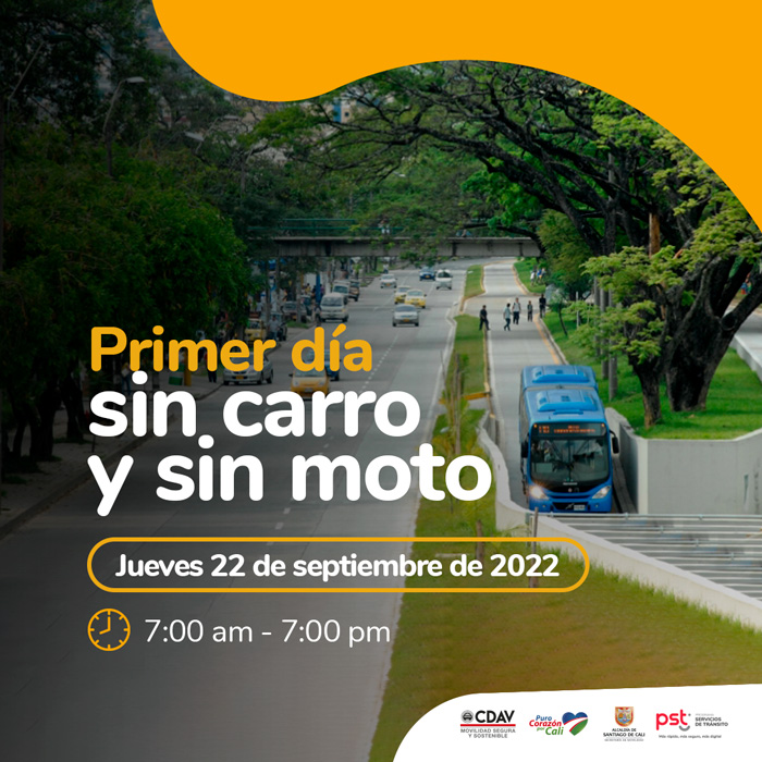 Cali anuncia el Día Sin Carro para el 22 de septiembre: una apuesta por la movilidad activa y sostenible