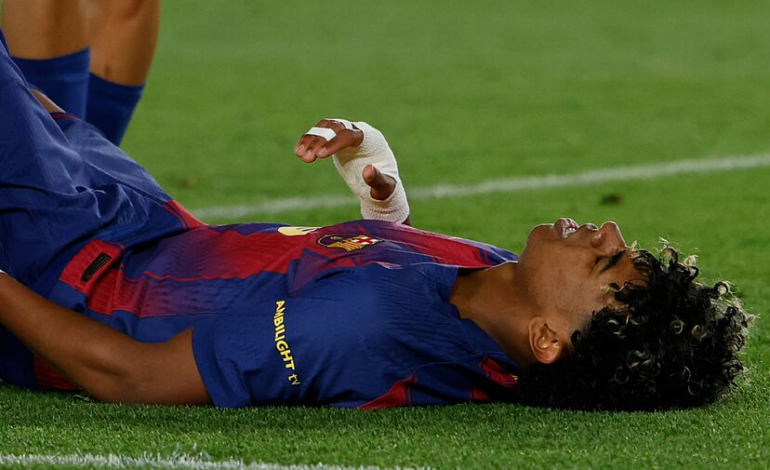 Golpe durísimo para el Barça: Lamine Yamal se lesiona y podría despedirse de la temporada
