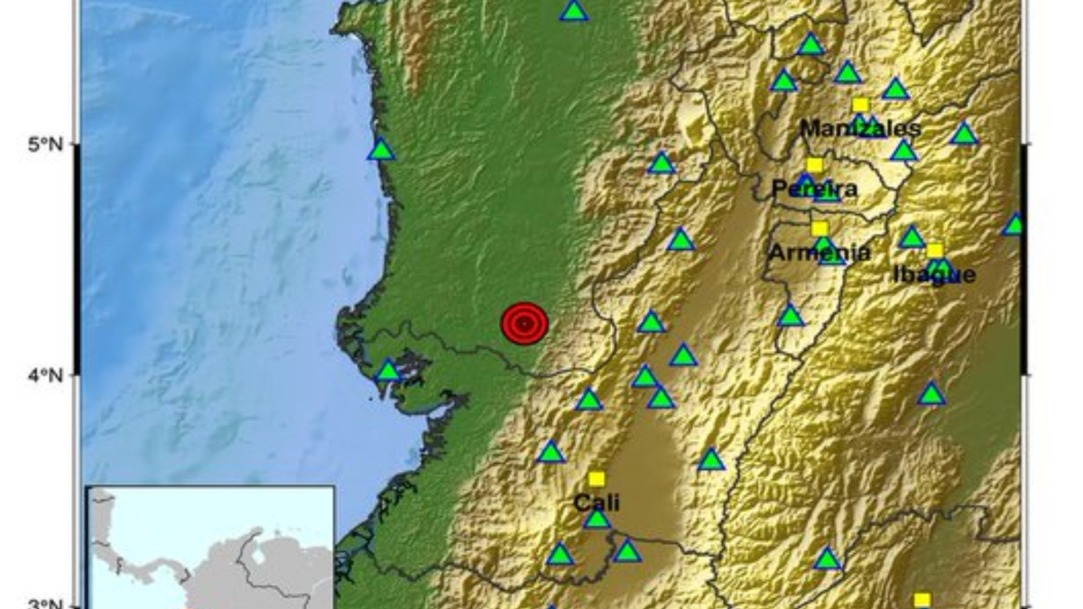 Temblor despertó a miles en Colombia: sismo de magnitud 5.5 sacudió varias regiones del país