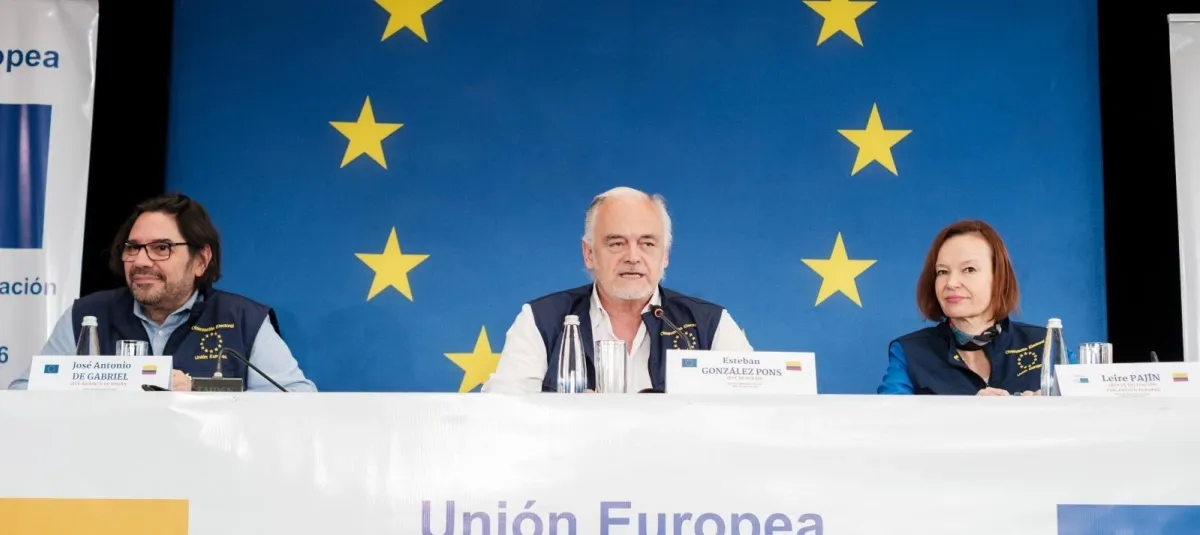 Misión de Observación Electoral de la Unión Europea afirma que no ha detectado irregularidades en las elecciones de Colombia