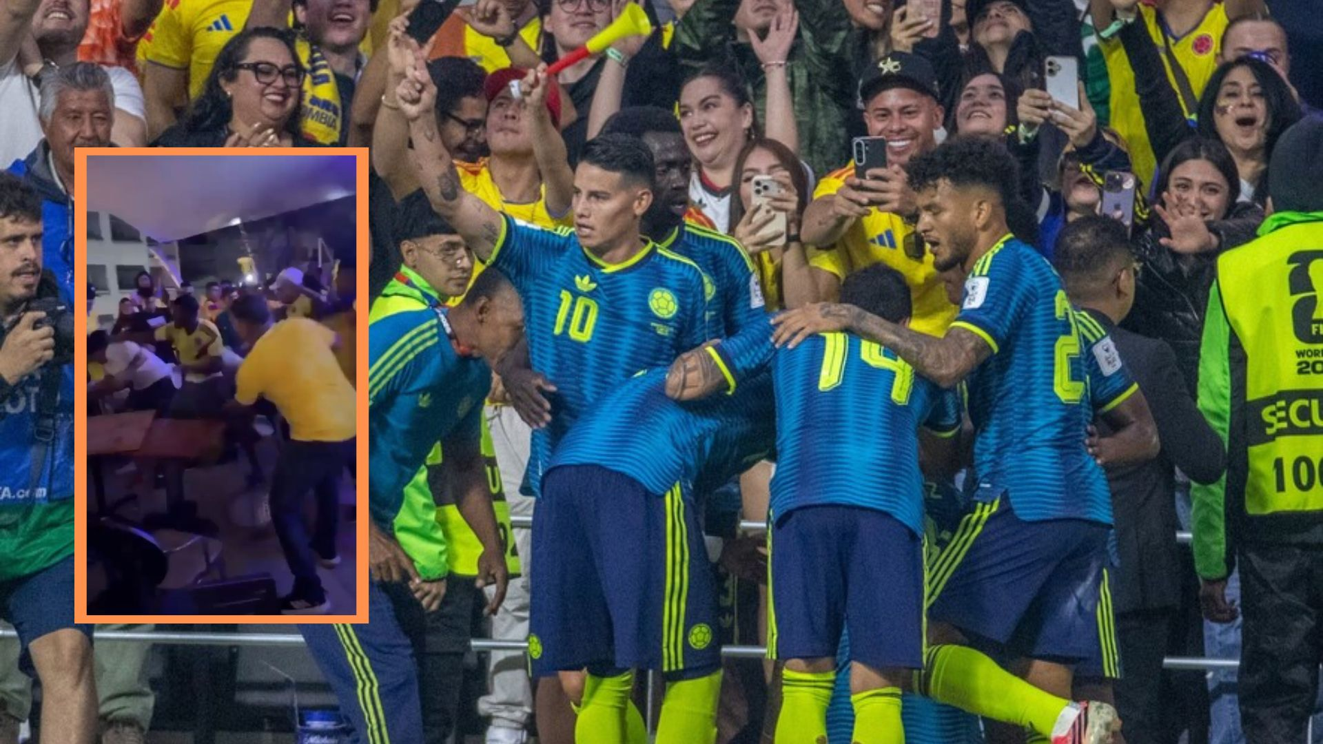 La victoria de Colombia en el Mundial quedó opacada por enfrentamientos políticos entre simpatizantes de distintos sectores