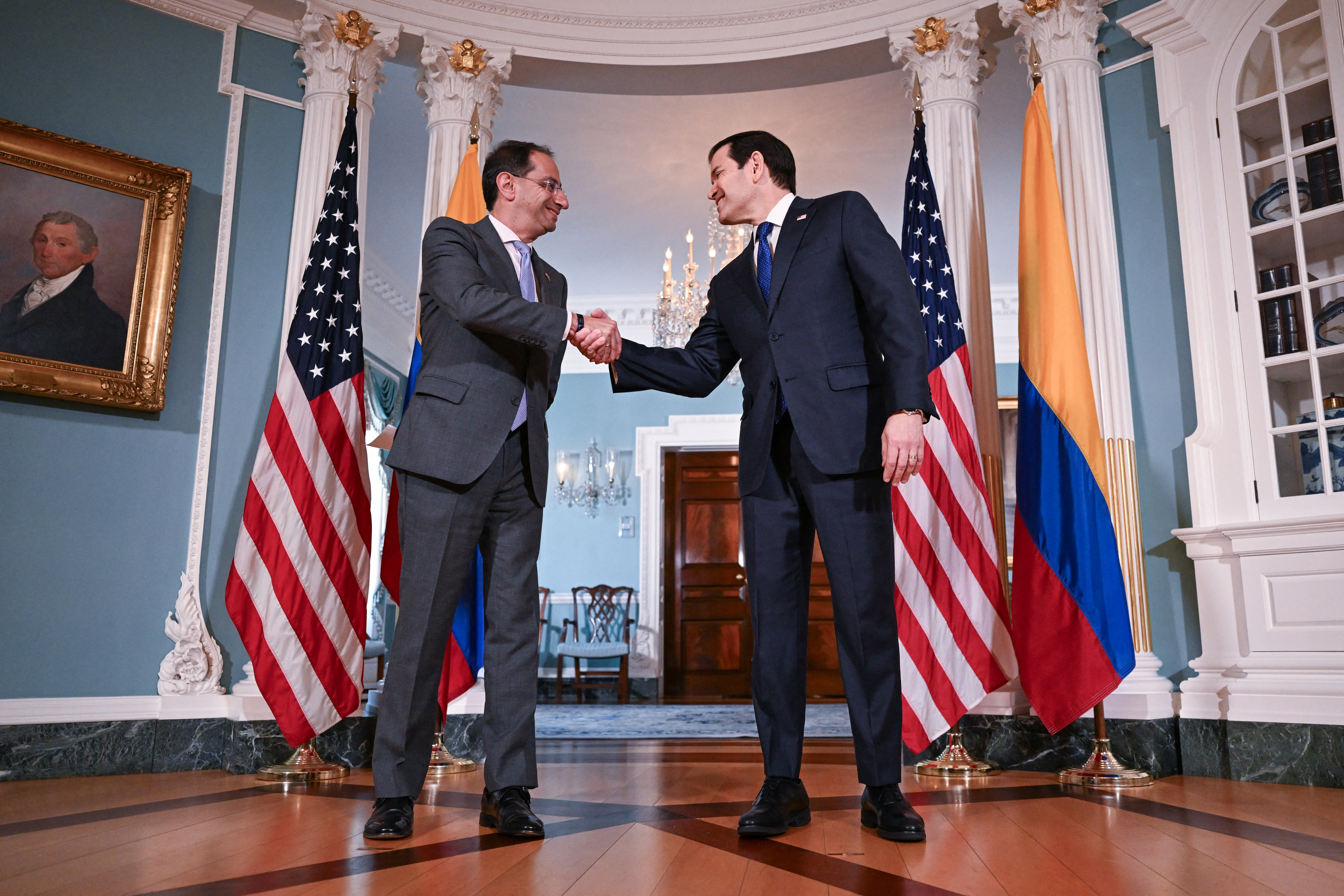 Marco Rubio recibe al vicepresidente electo José Manuel Restrepo en Washington y abre un nuevo capítulo en la relación entre Colombia y Estados Unidos